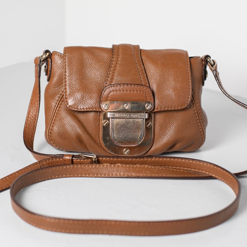 Michael Kors Leather Hobo Bag
